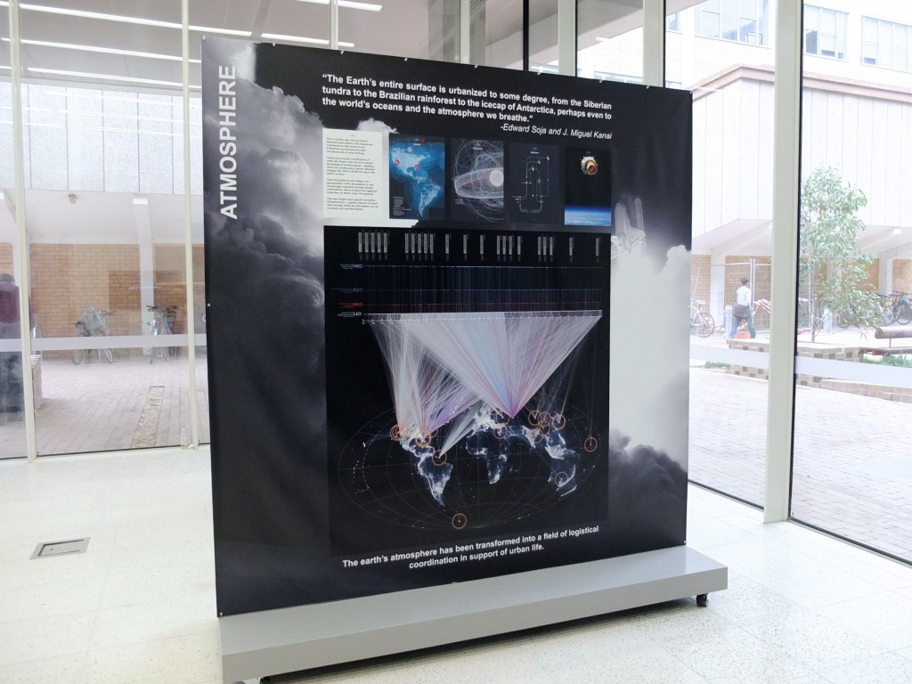 Figure 6 : « Atmosphere» (Dorignon, 2015, œuvres UTL-GSD Harvard)