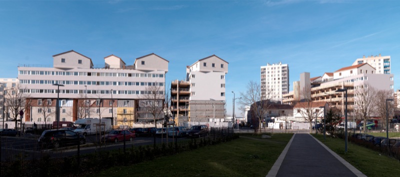 Vu / Vers de nouveaux logements sociaux 2 Télescopage