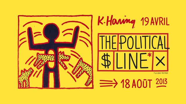 Vu / Keith Haring - The Political Line