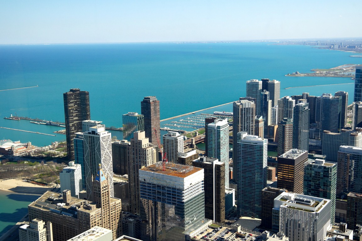 Vu / Sur les toits de Chicago